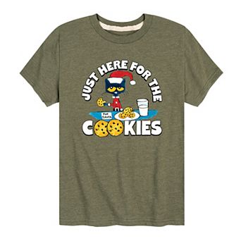 Boys 8-20 Pete The Cat Cookies Tee