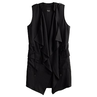 Women's Simply Vera Vera Wang Flyaway Vest