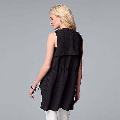 Women's Simply Vera Vera Wang Flyaway Vest