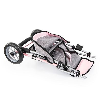 Bayer Dolls Twin 3-Wheel Jogger Stroller