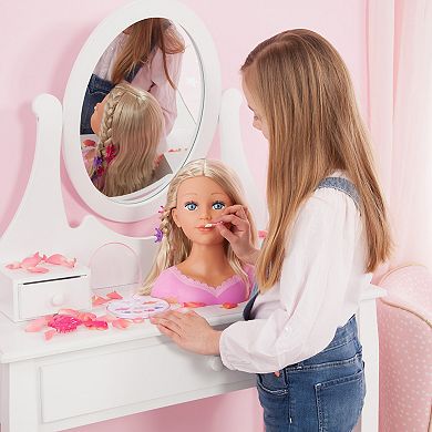 Bayer Charlene Super Model Blonde Styling Head with Makeup