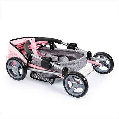 Bayer Dolls 4-in-1 Toy Baby Doll Pram Stroller Cosy Set