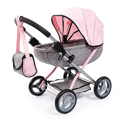 Bayer Dolls 4 in 1 Toy Baby Doll Pram Stroller Cosy Set