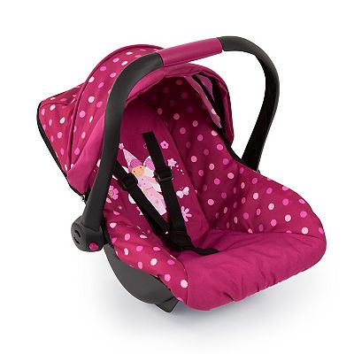 Bayer Baby Doll Deluxe Car Seat with Canopy