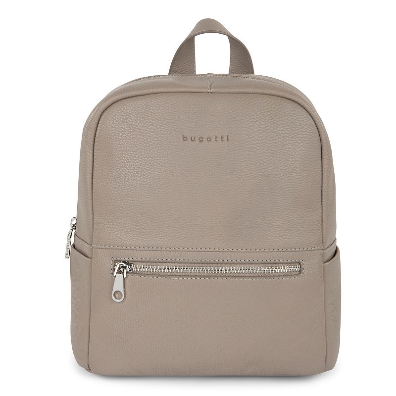 Bugatti Chelsea Leather Backpack, Beig/Green