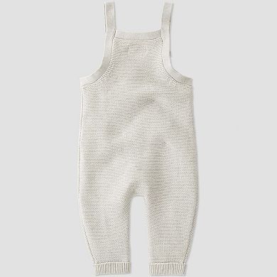 Baby Little Planet by Carter's Organic Cotton Sweater Knit Overalls