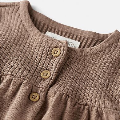 Baby Girl Little Planet by Carter's Sweater Knit Long Sleeve Henley Dress