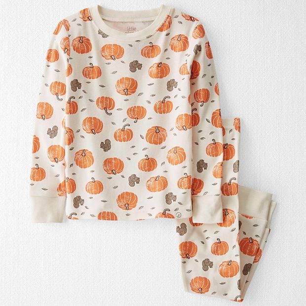 Toddler Little Planet by Carter s Pumpkin Squirrel Print Pajama Set