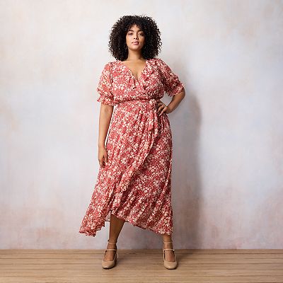 Kohls plus size maxi dresses best sale