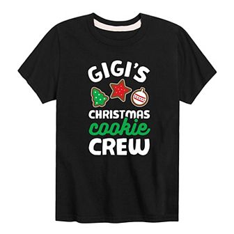Boys 8-20 Gigis Christmas Cookie Tee