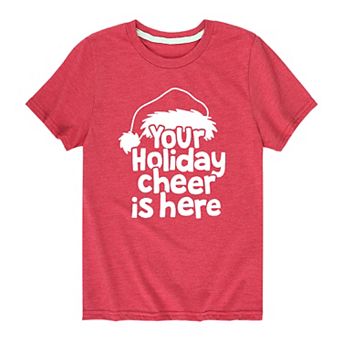 Boys 8-20 Christmas Cheer Is Here Tee
