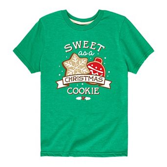 Boys 8-20 Sweet As Christmas Cookie Tee