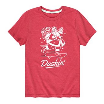 Boys 8-20 Dashin Santa Tee