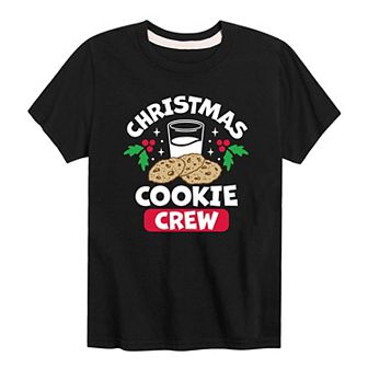 Boys 8-20 Christmas Cookie Crew Tee