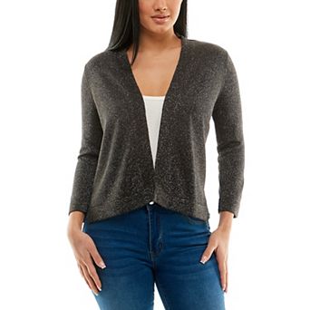 Women's Nina Leonard Ribbed Bolero