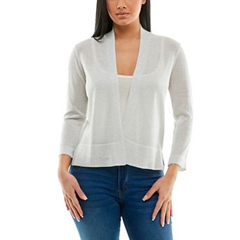 Women's Nina Leonard Ribbed Bolero