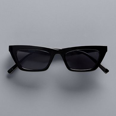 Women's Simply Vera Vera Wang Fatima Small Square 21mm Sunglasses