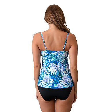 Women's A Shore Fit Rio Waterfall Swim Top