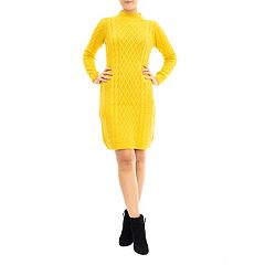 Yellow sweater sales dress womens