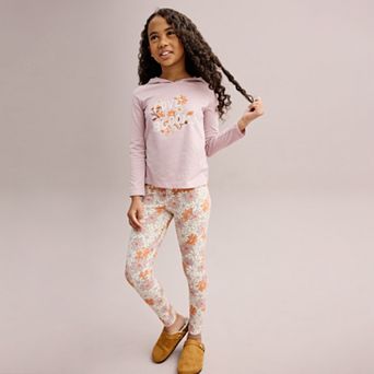 Girls 4-8 Carter's 2 pc Hooded Top & Legging Set