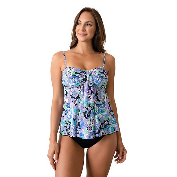 Women's A Shore Fit Waterfall Swim Top