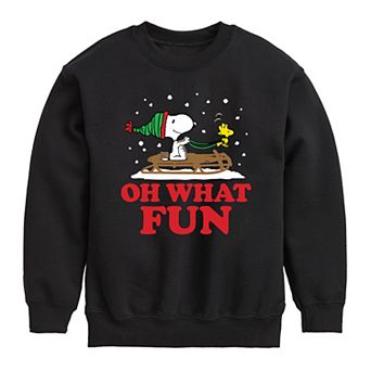 Boys 8-20 Peanuts Oh What Fun Fleece