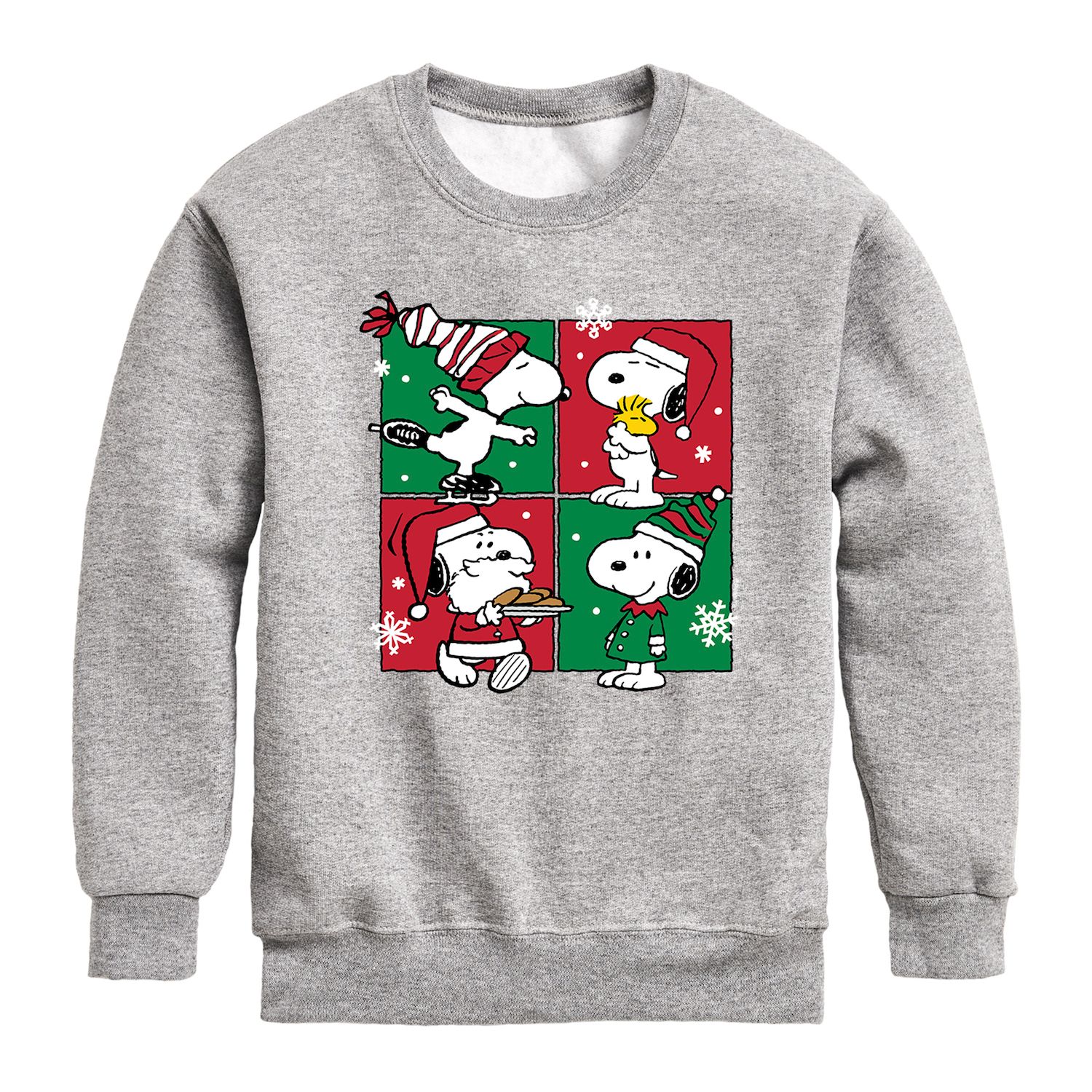 Boys 8-20 Peanuts Snoopy Christmas Fleece