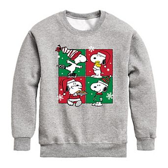 Boys 8-20 Peanuts Snoopy Christmas Fleece