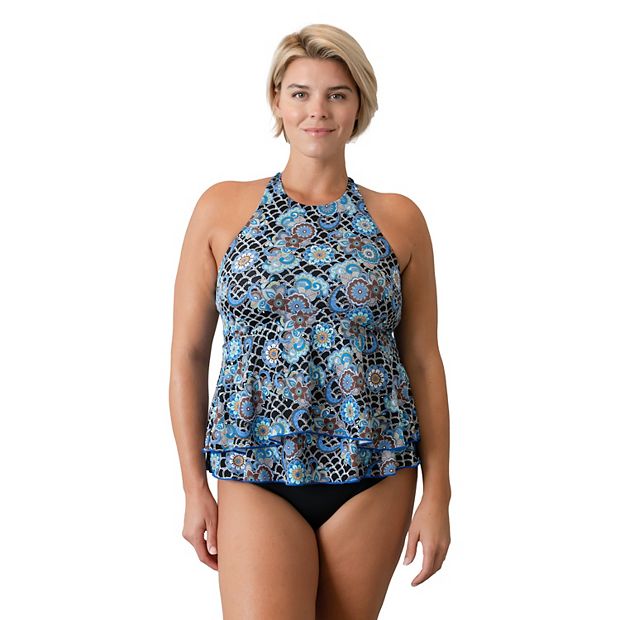 Kohls plus size on sale swim