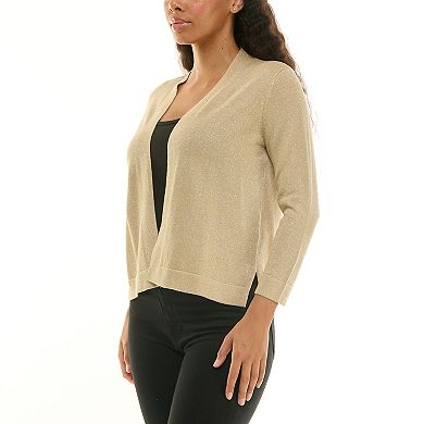 Women's Nina Leonard Lurex Bolero