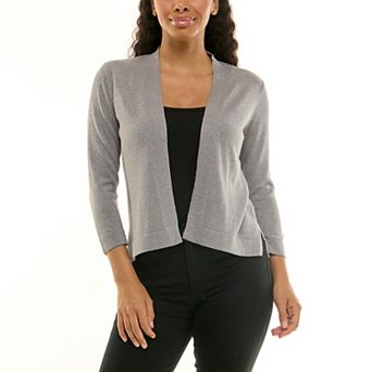 Women's Nina Leonard Lurex Bolero