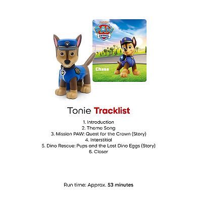 tonies PAW Patrol Chase Audio Figurine