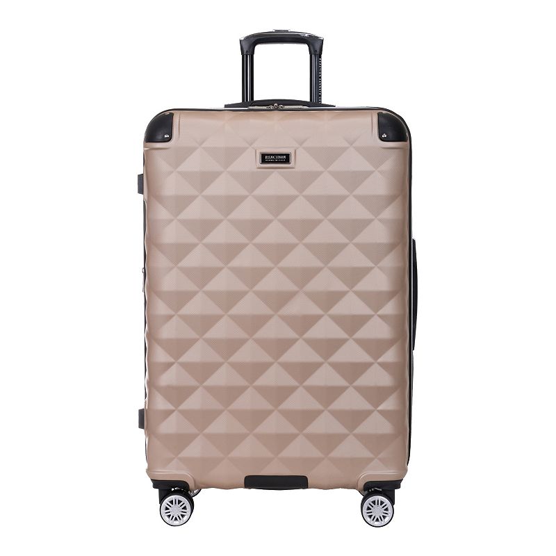 Kenneth Cole Reaction Diamond Tower Hardside Spinner Luggage, Light Pink, 2