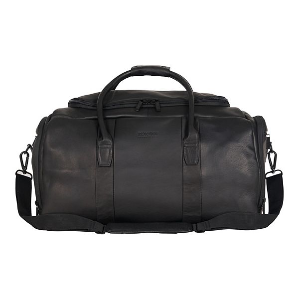 Kenneth Cole Reaction Leather 20-Inch Carry-On Travel Duffel Bag