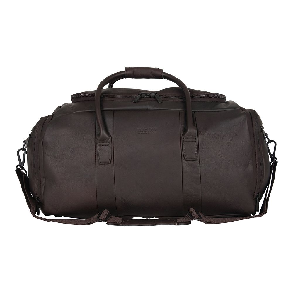 Kenneth Cole Reaction Leather 20-Inch Carry-On Travel Duffel Bag