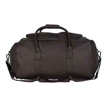 Kenneth Cole Reaction Leather 20-Inch Carry-On Travel Duffel Bag
