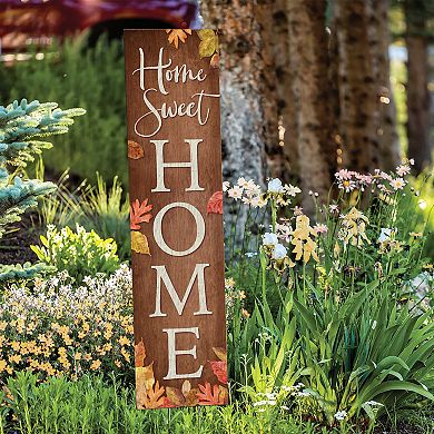 Artisan Signworks Home Sweet Home Leaves Garden Stake