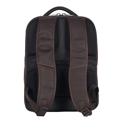 Kenneth Cole Reaction Leather EZ Scan 16 Inch Laptop Backpack