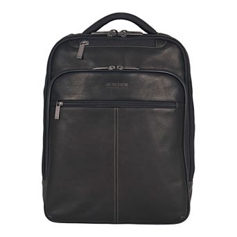 Kenneth Cole Reaction Leather EZ-Scan 16-Inch Laptop Backpack