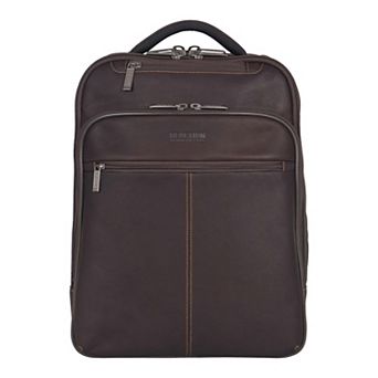 Kenneth Cole Reaction Leather EZ-Scan 16-Inch Laptop Backpack