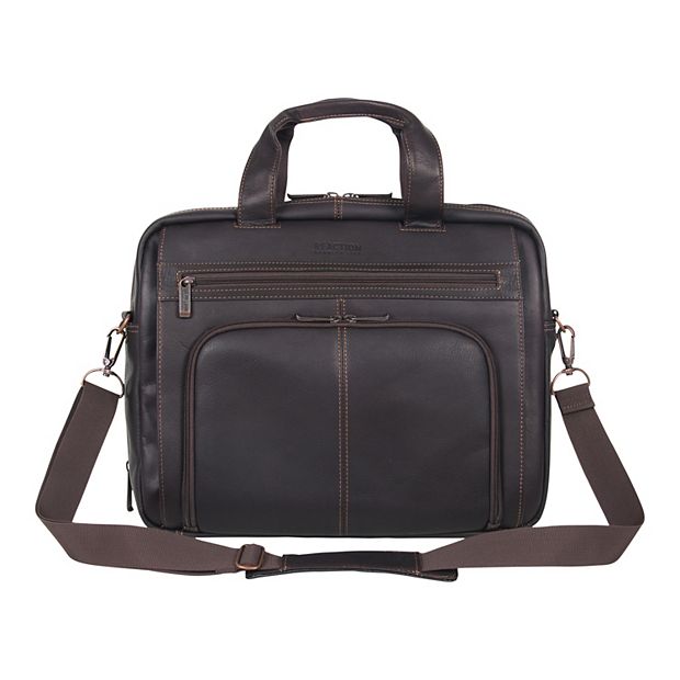 Kenneth cole shop leather laptop bag