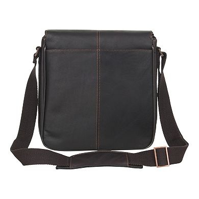 Kenneth Cole Reaction Leather Laptop & Tablet Messenger Bag