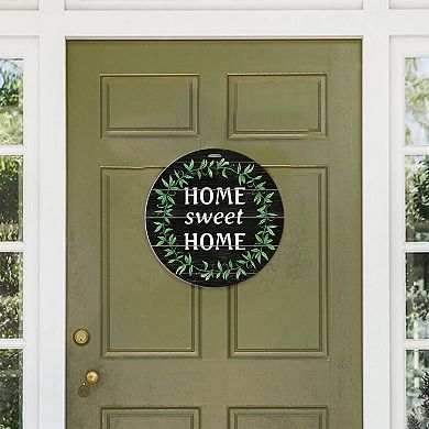 Artisan Signworks Home Sweet Home Green Leaves Door Wall Decor