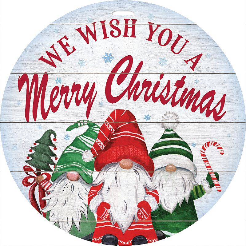 66547175 We Wish You A Merry Christmas Door Wall Decor, Mul sku 66547175