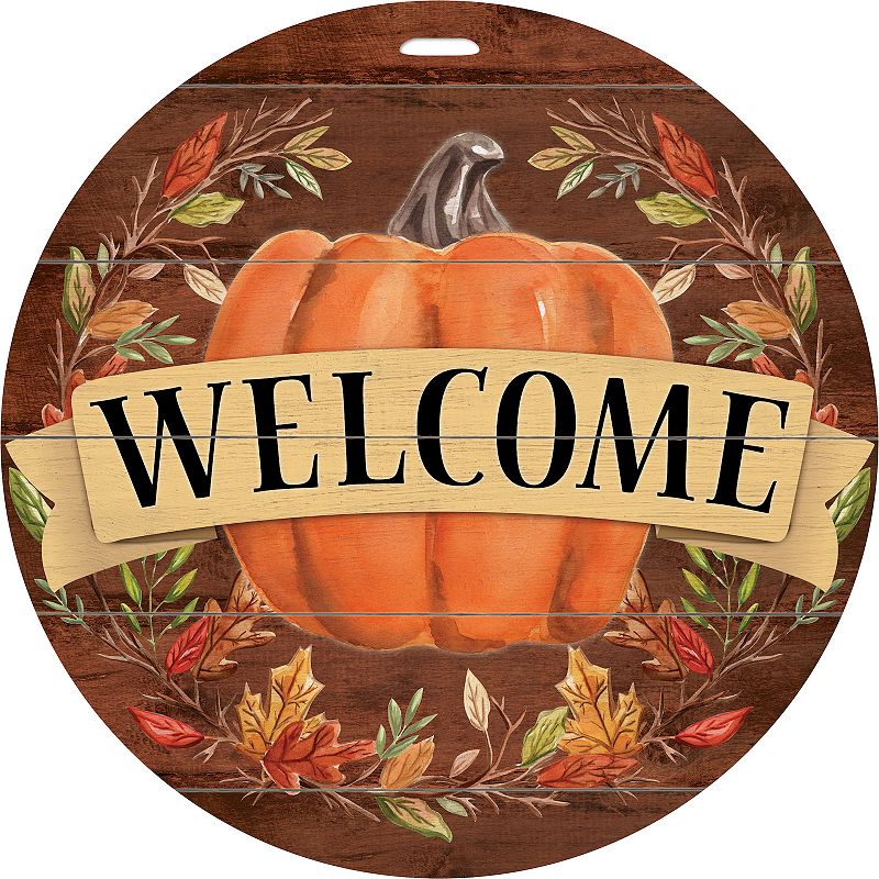 20525459 Welcome Pumpkin Door Wall Decor, Multicolor sku 20525459
