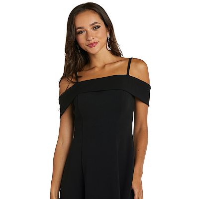 Morgan and co off the shoulder dress hotsell