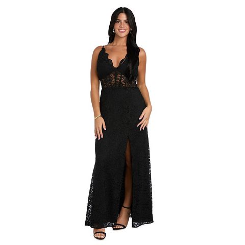 Женские платья Morgan Juniors' Morgan and Co Lace Corset Long Evening Gown