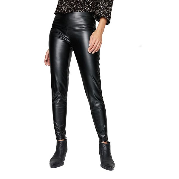 Kohls on sale leather leggings