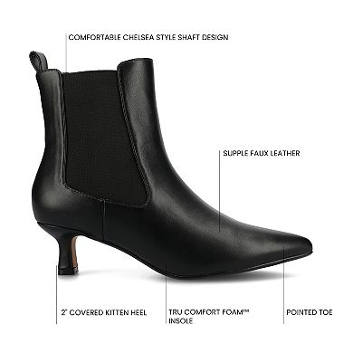 Journee Tenlee Women's Tru Comfort Foam™ Ankle Boots