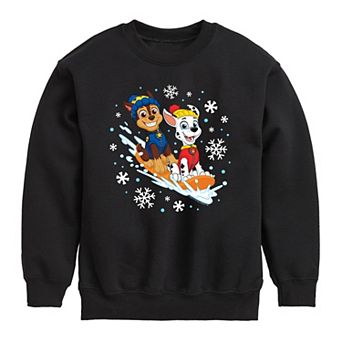 Boys 8-20 Nickelodeon Paw Patrol Chase Marshall Crew Fleece Sweatshirt